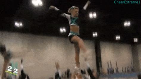 Cea Never Seen This Stunt Before  Cheer Stunts Cool Cheer