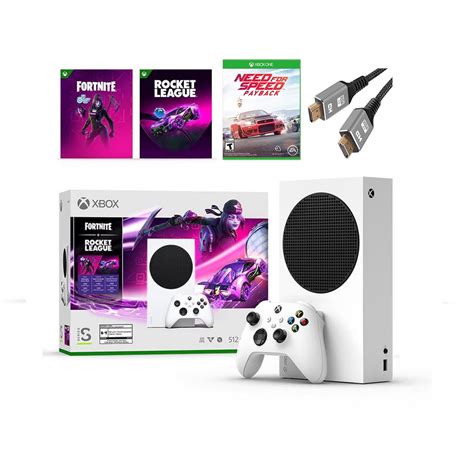 Microsoft Xbox Series S 512gb Ssd Fortnite And Rocket League Bundle With