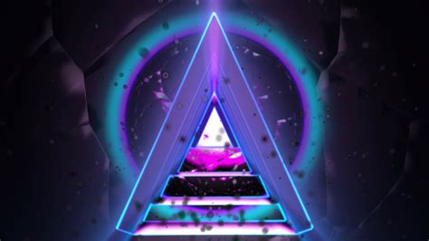 4k Classic Retro Triangle Aavfx Moving Background Vjloop