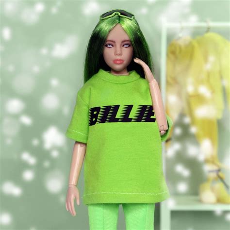 Billie Eilish Doll | Billie eilish, Billie, Barbie fashionista dolls