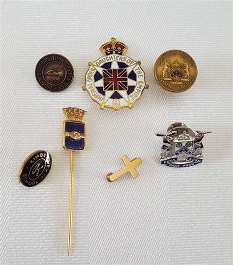 Lot Of Vintage Pins Imperial Order Of The Daughters Of The Etsy