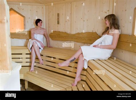 Finnish Women Sauna Stock Photos Finnish Women Sauna Stock Images Alamy