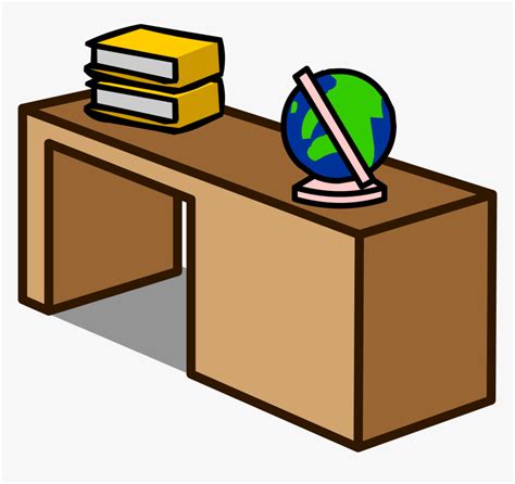 Transparent Cartoon Desk Png Office Desk Clip Art Png Download