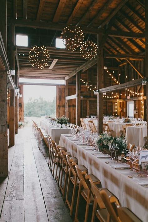 chic rustic barn wedding reception ideas emmalovesweddings