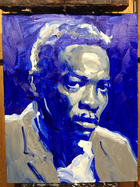 John Lee Hooker By Tony Pro 16x12 Oil Painting Rart