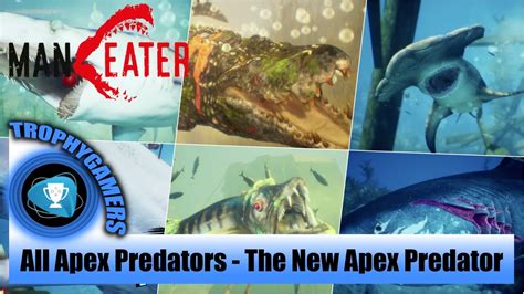 Maneater All Apex Predators Boss Fight Compilation The New Apex