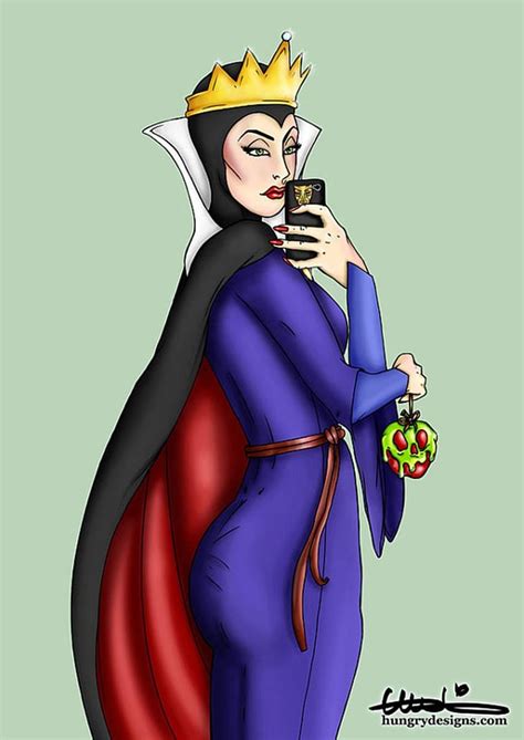 The Evil Queen Disney Selfies Art Popsugar Love Sex Photo
