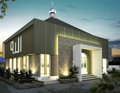 Small Mosque Design Mosque Design Islamic Architecture Mosque Design