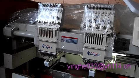 Yinghe Multi Functional Embroidery Machine For Cap T Shirt And Flat