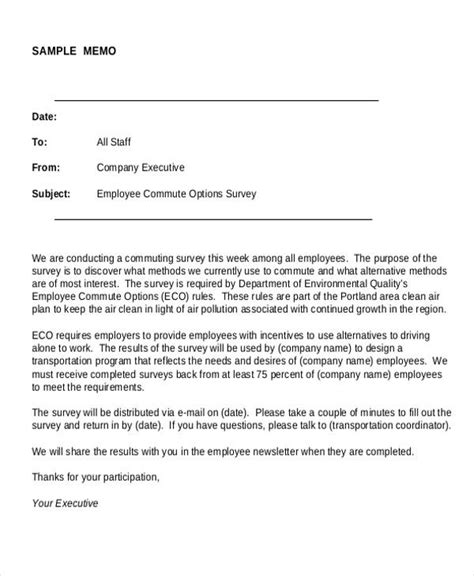 Memorandum Letter Format Example LEWETER