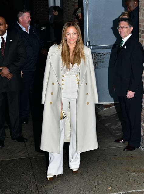 Jennifer Lopezs White Zuhair Murad Outfit Popsugar Fashion Photo 7