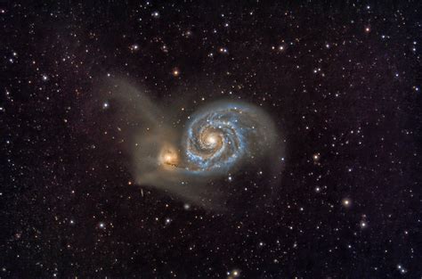Ngc 5194 M51 Whirlpool Galaxy Astronomy Magazine Interactive Star