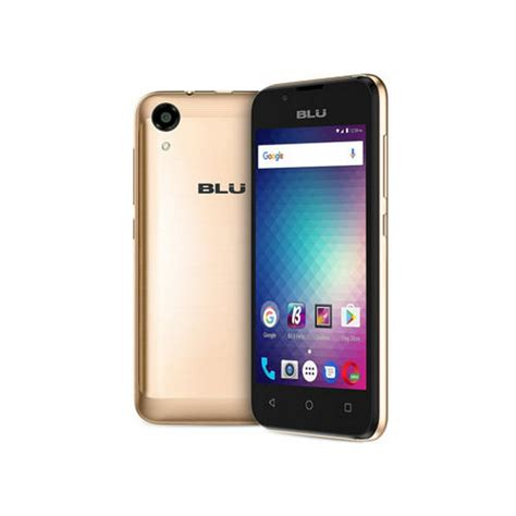 Blu Advance 40 L3 A110u Unlocked Gsm Dual Sim Phone Gold Walmart