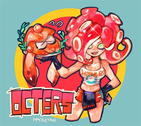 Inkling Player Character Octoling Player Character And Takozonesu