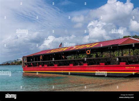 Kon Tiki Ii Pleasure Boat Honeymoon Beach Water Island St Thomas