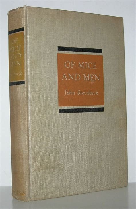 John Steinbeck Of Mice And Men 1st Edition 1937 Ebay