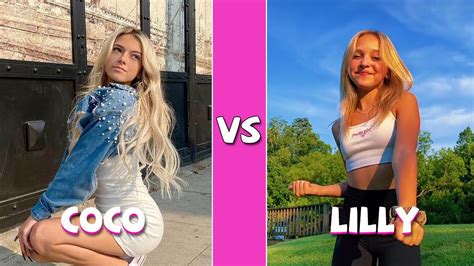 Coco Quinn Vs Lilly Ketchman Tiktok Dance Compilation September 2021 Youtube