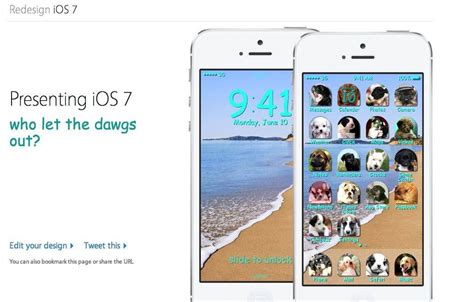 You Can Now Create Your Own Ios 7 Redesign Masterpiece Cult Of Mac