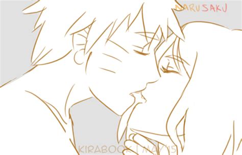 Naruto Au A Kiss By Kirabook On Deviantart