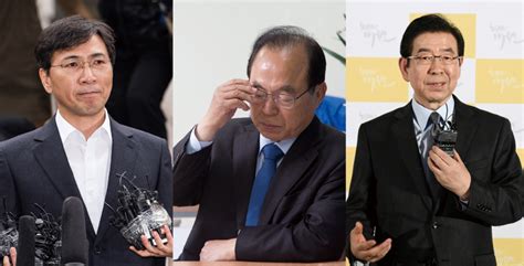 그는 안희정·오거돈·박원순 시장이 저지른 성범죄가 아무런 책임도 지지 않고 당당하게 후보를 내도 될 정도의 보잘것없는 잘못인가라며 궤변이 법정에서는 통했을지 몰라도 상식적 민심 앞에는 안 통할. '미투'에 연이어 쓰러진 민주당 단체장들 - 시사저널