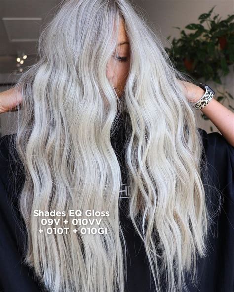 Shades Eq Gloss 09v Platinum Ice Is Loved Across The Professional Hair