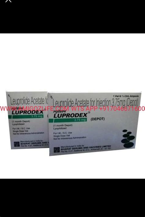 Luprodex Mg Leuprolide Acetate Injection Prescription Treatment Prostate Cancer At Rs
