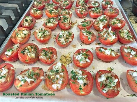 Roasted Italian Tomatoes Recipe Roasted Vegetable Recipes Tomato