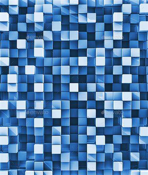 Looking for the best blue and white checkered wallpaper? Blue Checkered Reflective Cube Background by ScottNorrisPhotography