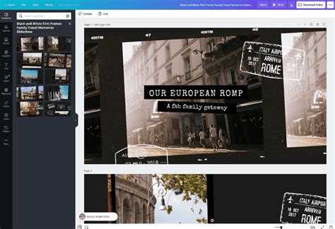Free Slideshow Maker Create A Slideshow Online Canva