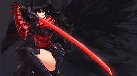 Anime Girl Sword Wallpapers Top Free Anime Girl Sword Backgrounds Sexiezpicz Web Porn