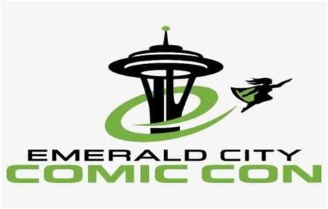 2018 Emerald City Comicon Logo Free Transparent Clipart Clipartkey