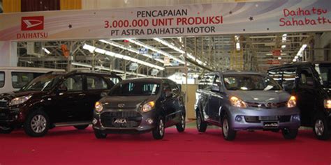 Genjot Produksi Daihatsu Resmikan Pabrik Baru Senin Depan