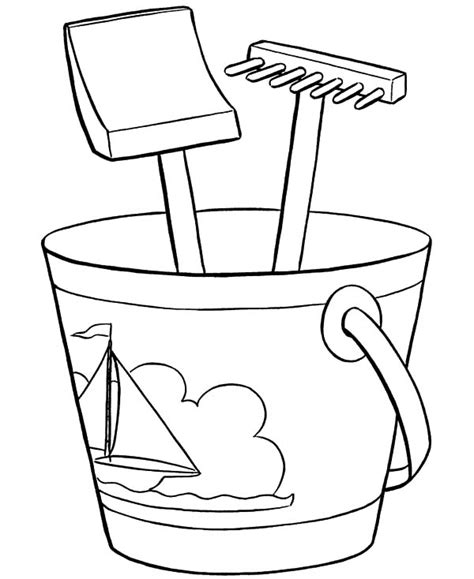 Simply do online coloring for beach bucket and shovel sketch coloring pages directly from your gadget, support for ipad, android tab or using our web feature. Bucket And Shovel For Summer Vacation Coloring Pages ...