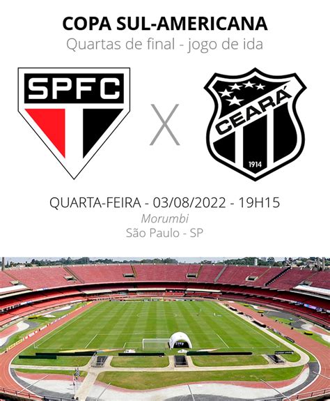 São Paulo X Ceará Veja Onde Assistir Escalações Desfalques E Arbitragem Copa Sul Americana Ge
