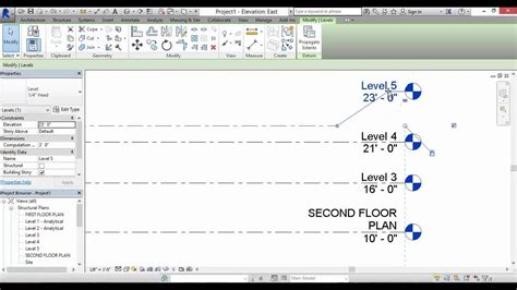How To Add A Level In Revit Top