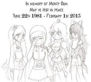 Blue in its eighth season. monty oum quotes - Bing Images | Rest in peace, Rwby, Rwby ships