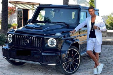 Cristiano Ronaldo Shows Off His Impressive Car Collection Worth £182m