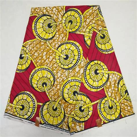 Wax Fabric Selling Ankara African Wax Print Fabric 6 Yard Veritable