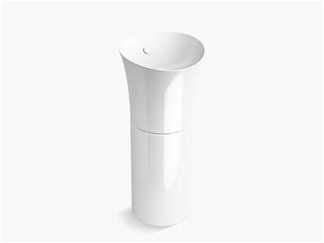 Shop for kohler+pedestal+sink at ferguson. K-20701 | Veil Pedestal Bathroom Sink | KOHLER