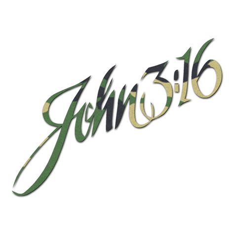 John 316 Cursive Vinyl Decal Sticker Multiple Patterns And Sizes