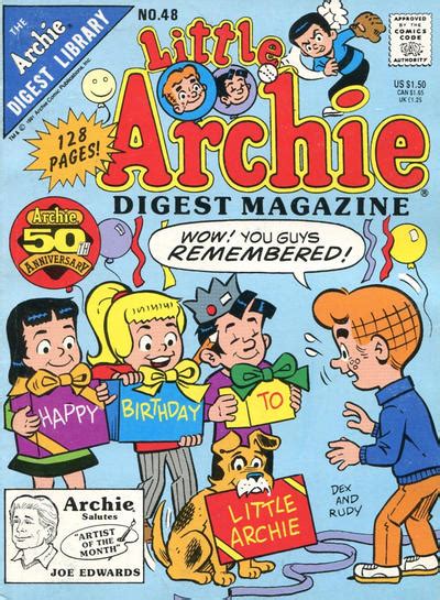 Gcd Cover Little Archie Comics Digest Magazine 48 Archie