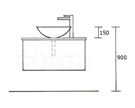 Several decades ago, when there was only one bathroom in the house, the height of this piece was adjusted so that the children were able to use it. Standard Height For Bathroom Vanity With Vessel Sink ...