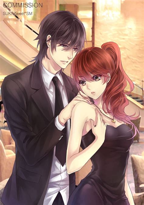 anime couple cute♡ anime couple♡ pinterest suits my love and look at