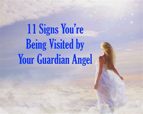 11 Signs Youre Being Visited By Your Guardian Angel