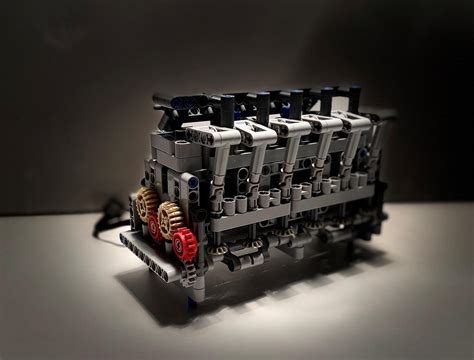 Lego Moc 6 Cylinder In Line Engine By Technicbasics Rebrickable