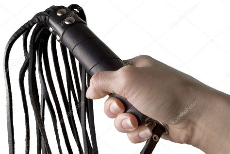 Flogging Whip In Woman S Hand Stock Photo By S Christina