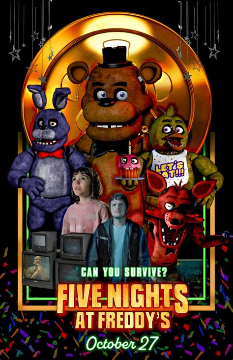 Five Nights At Freddys Movie Poster Thatposterguy Posterspy