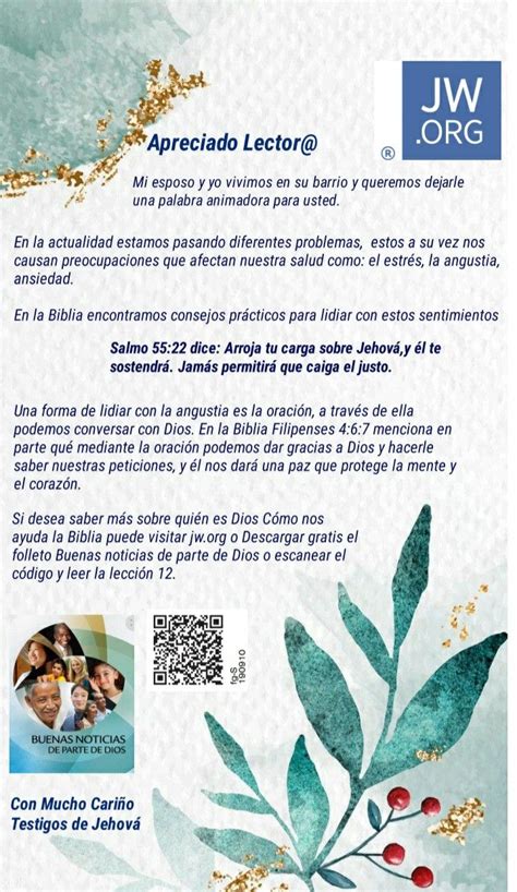 Pin De Eva Gomez En Testigos De Jehova Mensajes De La Biblia Escritura