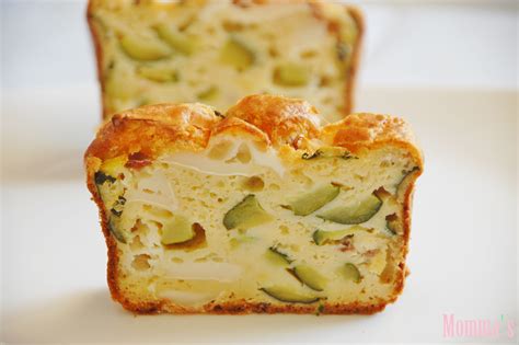 Cake au chèvre et à la courgette