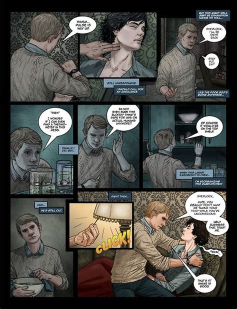 the science of seduction logicandlove page 4 of winter s solace a sherlock comic